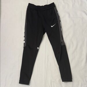 Nike Kids Black and Gray Joggers
